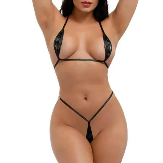 Porno Sex babydoll Womens Sexy Exotic Lingerie Underwear One-piece Monokini Swimsuit Micro Thong Erotic Teddy Lingerie Bodysuit - Empire P.E